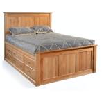 6 Drawer Pedestal - Queen/King