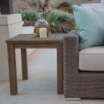 End Table In Coastal Teak - Image 3