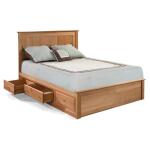 Twin Chest Bed HB - Raised Panel