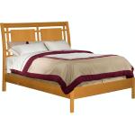 Full Modern Sleigh Headboard and Footboard