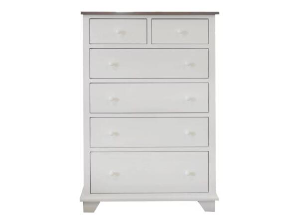 Amish Made 6 Drawer Chest 5116DSW-AP Dressers Archbold Furniture