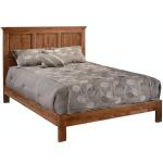 Full Raised Panel Bed