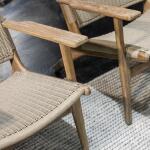 Coastal Teak Cushionless High Back Chair - Image 5