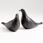 Dove Pair-oiled Bronze