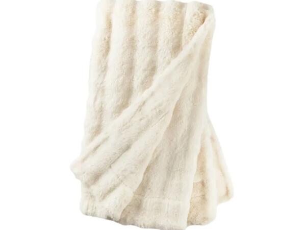 Fab Faux Ivory Throw Throws Annie Selke