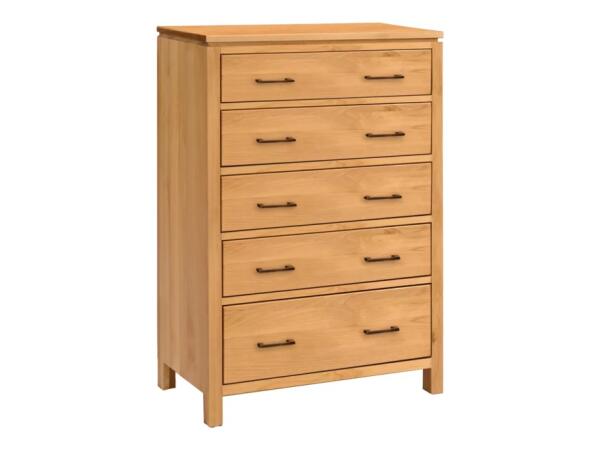 Wide 5 Drawer Chest with Blanket Drawer 6325N-P Dressers Archbold Furniture 2