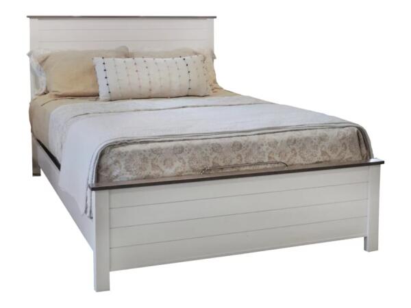 Heritage Queen Solid Alder Plank Bed Beds Archbold Furniture 3