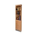 Alder Bookcase 24 x 72 with Doors