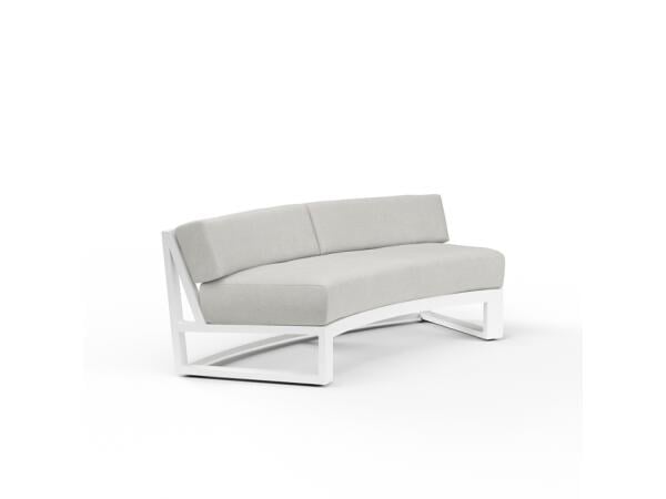 Newport Curve Outdoor Loveseats Sunset West