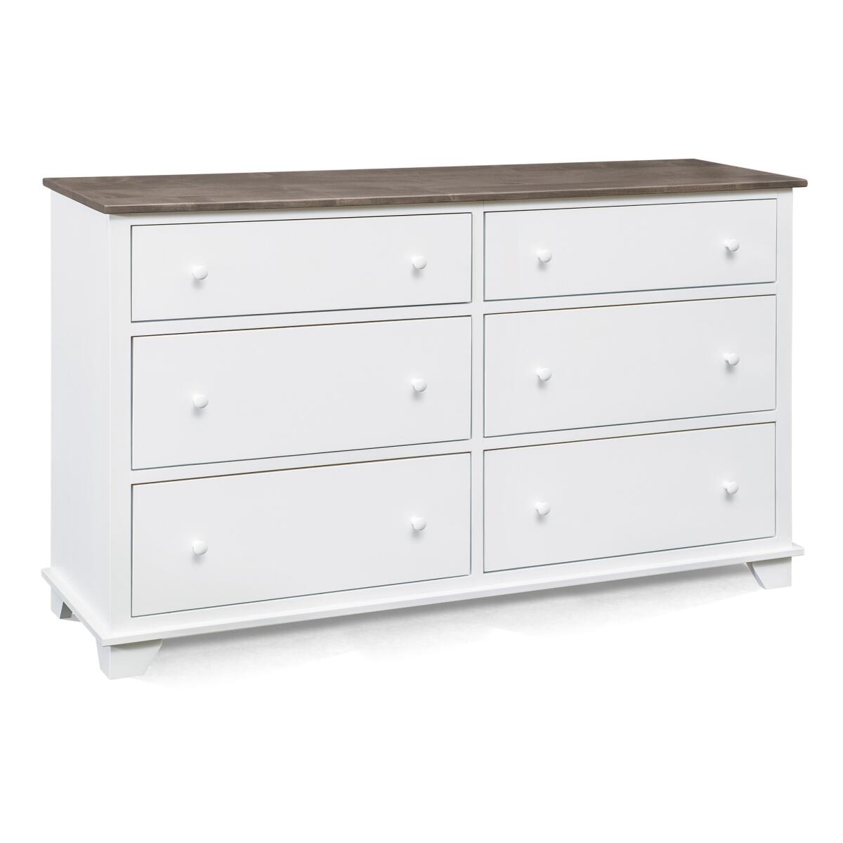 Portland 6 Drawer Dresser Dressers Archbold Furniture 2