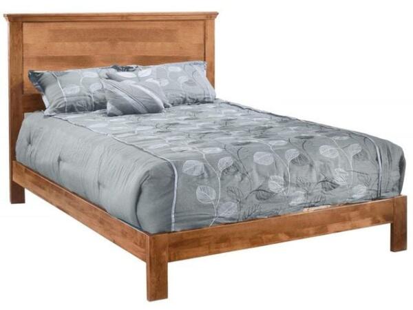 Heritage Queen Solid Alder Plank Bed Beds Archbold Furniture