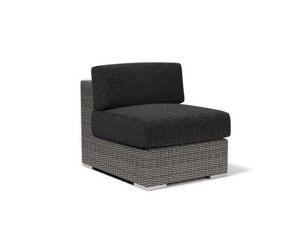Emerald II Armless Club Outdoor Chairs Sunset West
