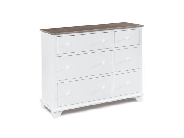 Portland 6 Drawer Combo Dresser Dressers Archbold Furniture