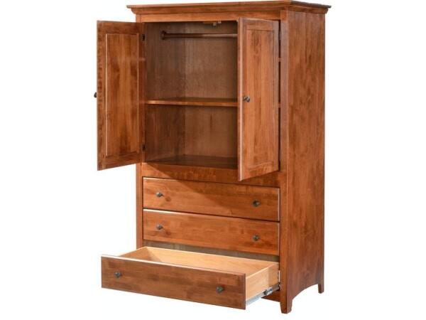 Shaker Bedroom Armoire - Image 2