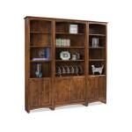 Alder Bookcase 24 x 84 with Doors