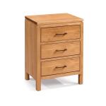 3 Drawer Wide Nightstand