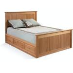 3 Drawer Low Pedestal - Queen/King