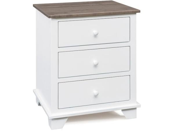 3 Drawer Nightstand 5123DSW-AP Nightstands Archbold Furniture
