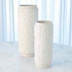 Sankuru Vase-rustic White-lg