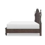 Kingston Louvered Poster Bed w/ Storage King - Image 3