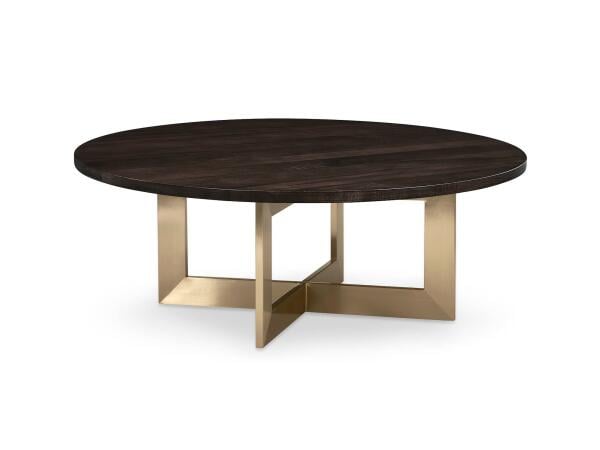 Bench.Made Andover Round Cocktail Table Cocktail & Coffee Tables