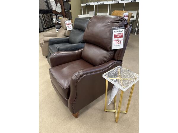 Synergy Leather Recliner Clearance