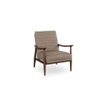 Ellis Leather Accent Chair Chairs Bassett Furniture 7