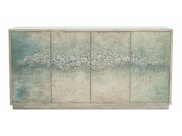 Meadow 4 Door Credenza Dining Storage Bassett Furniture
