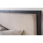 Westwood - Charred Oak Upholstered King Bed - Image 3