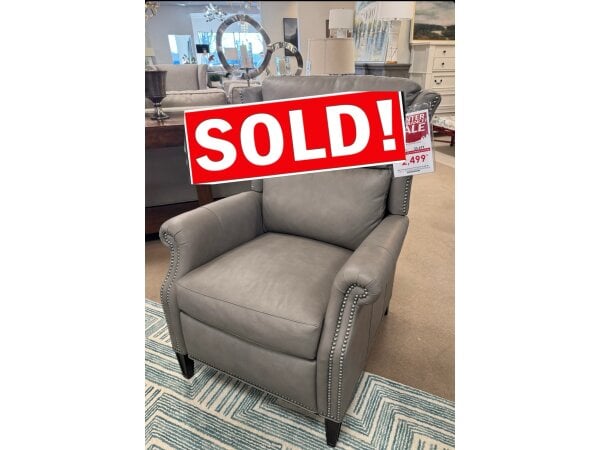 Motioncraft Leather Recliner by Sherrill Recliners