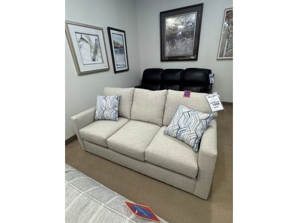 Smith Brothers Leather Ottoman Clearance 4