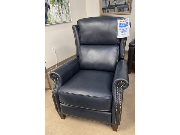 Whitmore Sherrill Leather Cocktail Ottoman Clearance 3