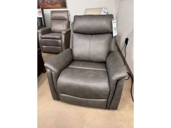 Liberty Power Leather Swivel Glider Recliner Clearance