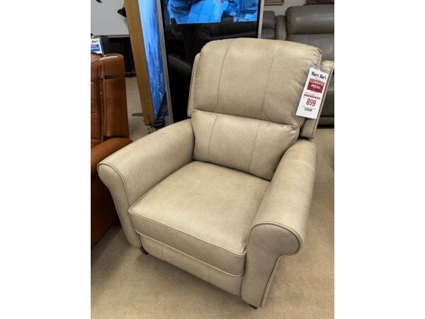 Bassett Power Leather Recliner Clearance