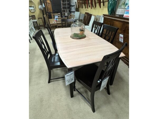 Mavin Table and 6 Chairs Clearance