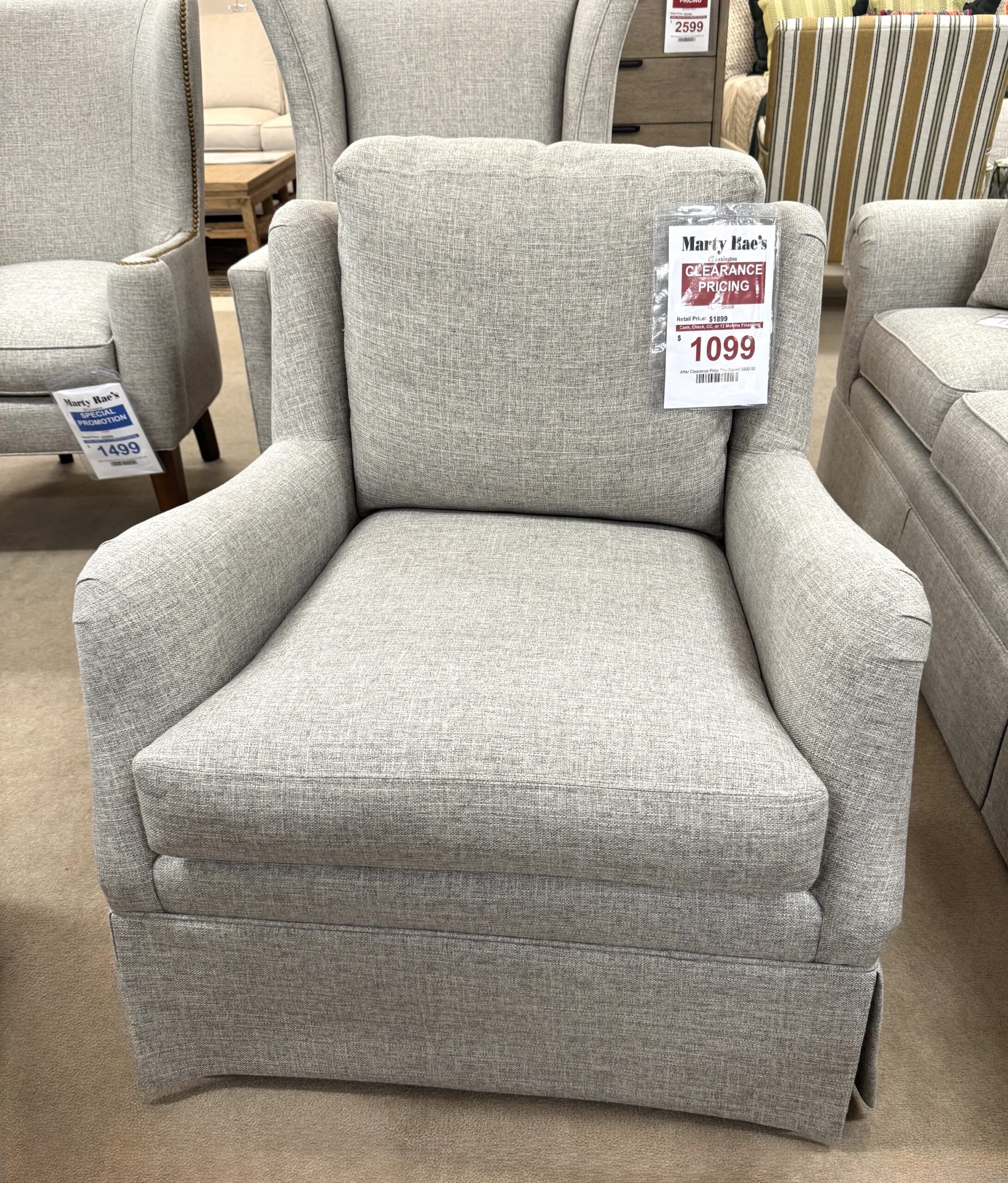 Sherrill Chair 🇺🇸 Inv.#8409/Clearance