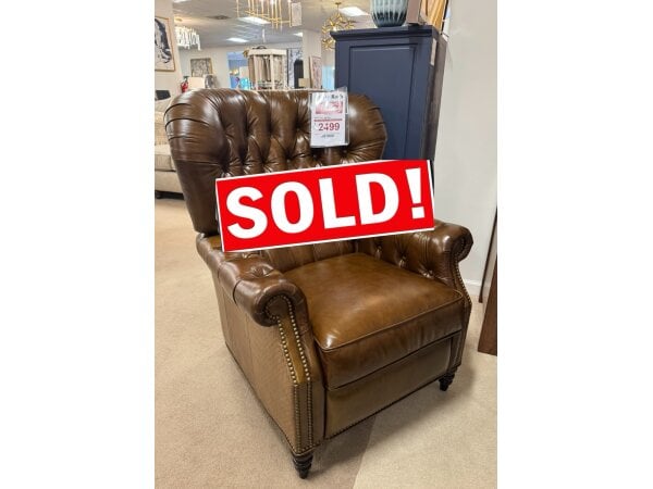 Whittemore- Sherrill Leather Recliner Clearance