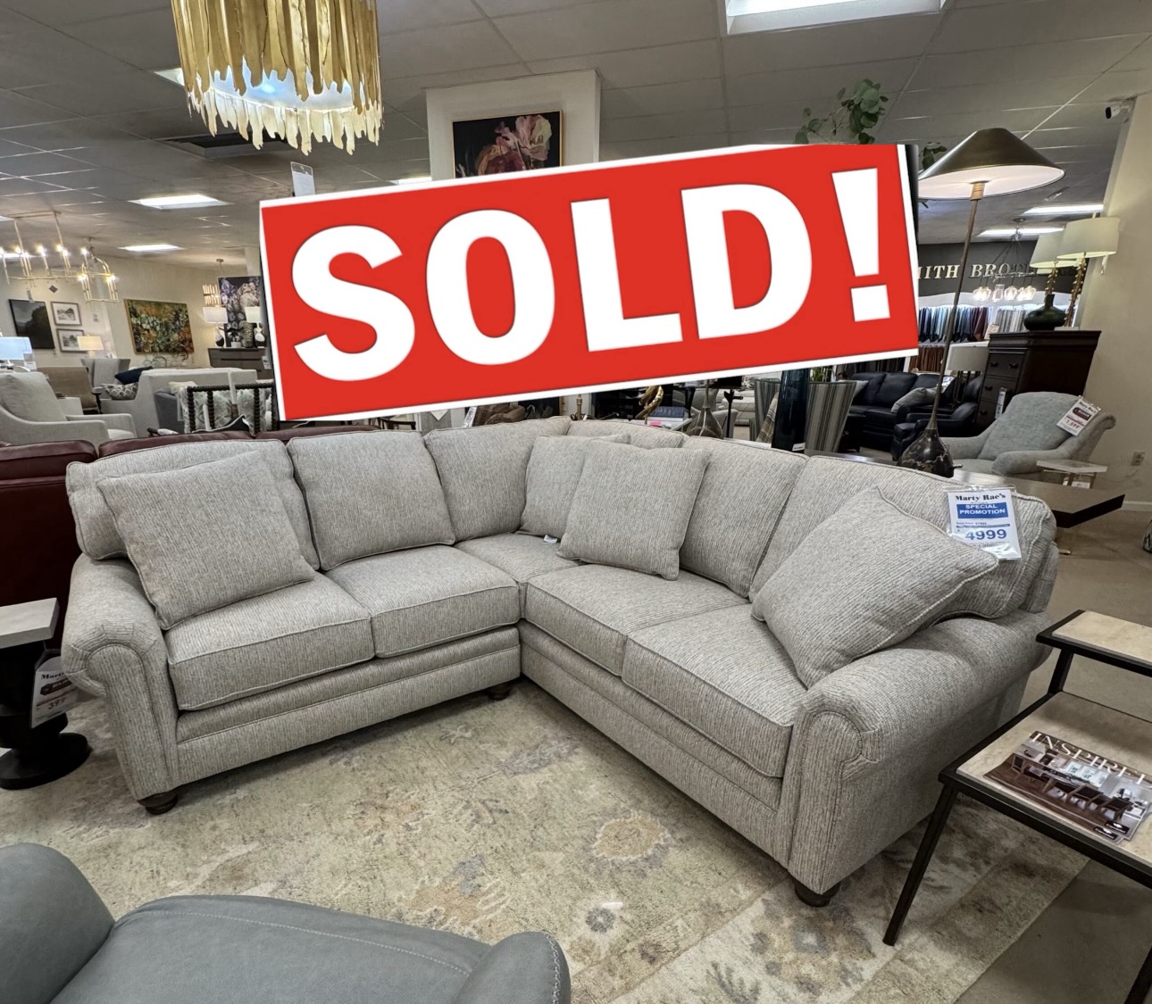 Smith Brothers 5000 Sectional 🇺🇸 Inv.#17285