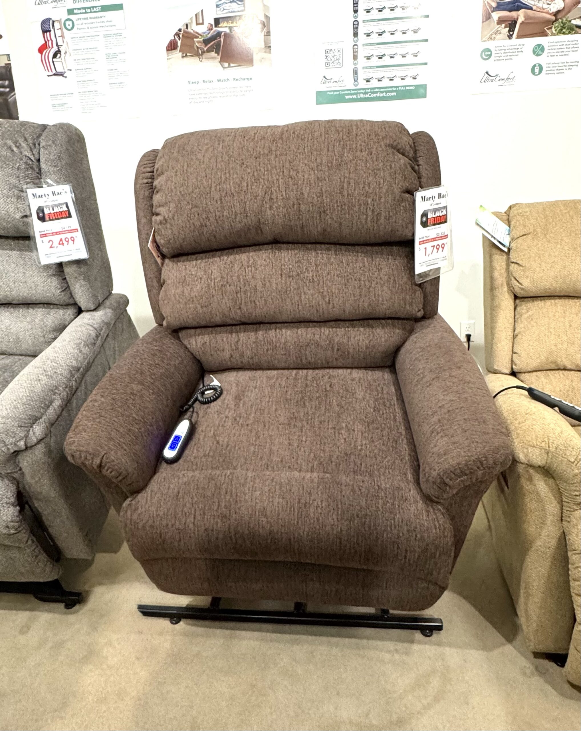 Ultra Comfort Heavy Duty Lift Chair 🇺🇸 Inv.#10800
