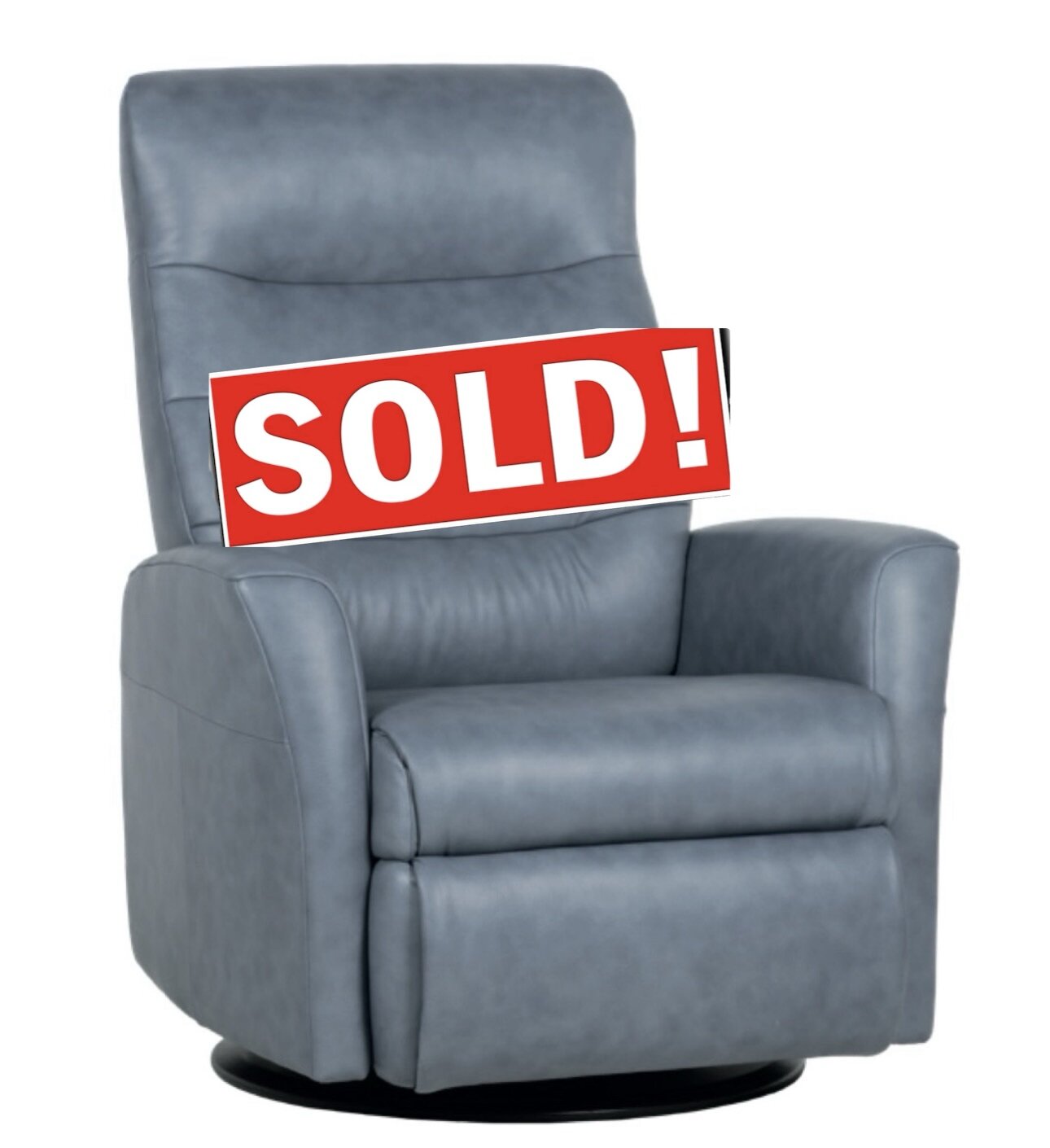H2 Queen Leather Swivel Gliding Recliner (Large Size) Inv.#13733