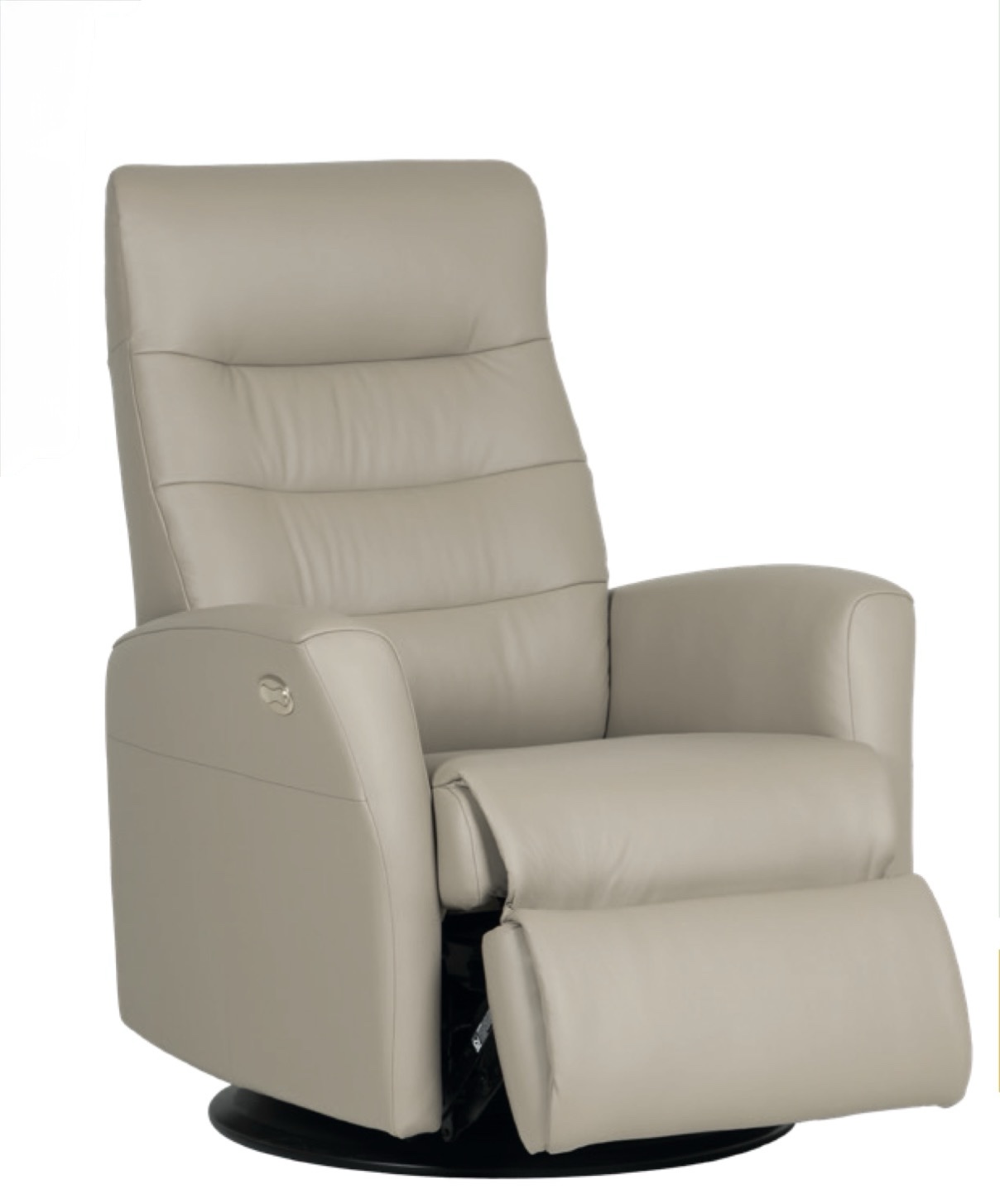 H2 Queen Power Leather Swivel Gliding Recliner (Standard Size) Inv.#17349