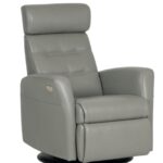 H2 KingPower Leather Swivel Gliding Recliner (Standard Size) Inv.#17350