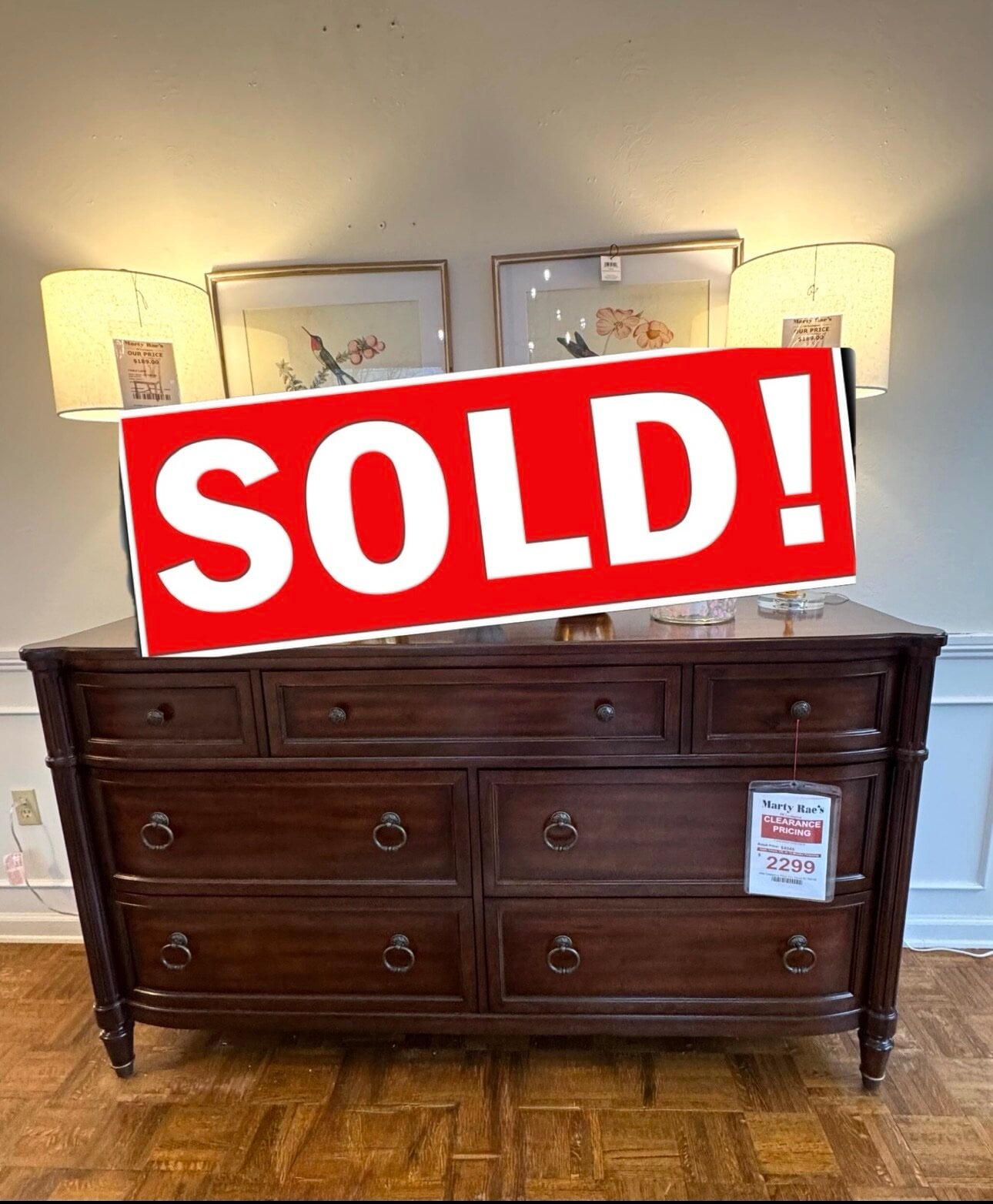 Hooker Dresser Inv.#14474