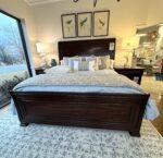 Hooker King Sleigh Bed Inv.#14477