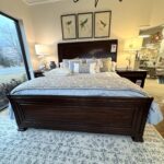 Hooker King Sleigh Bed Inv.#14477