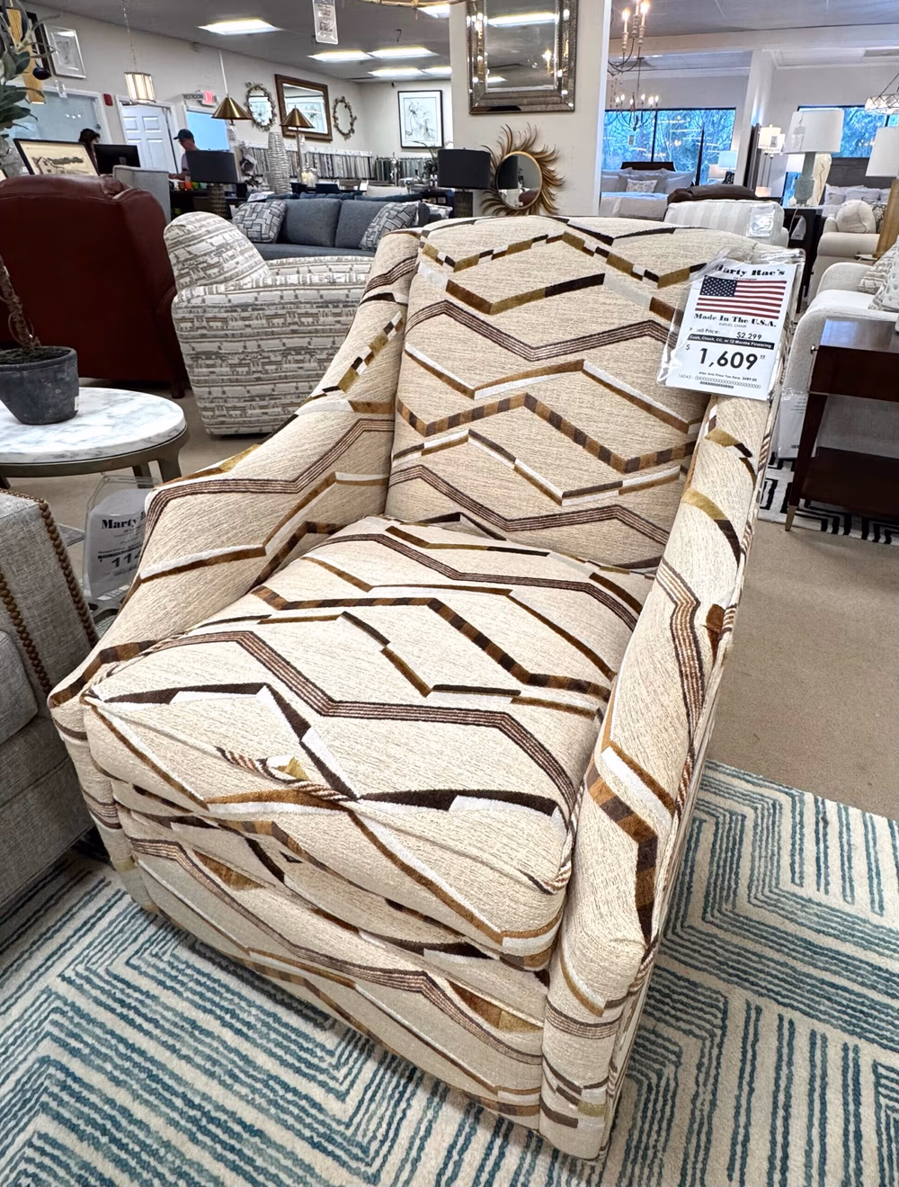 Craftmaster Swivel Chair 🇺🇸 Inv.#16043