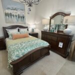 Elements Queen Bed, Dresser, Mirror, & Night Stand