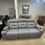 Liberty Leather Power Reclining Sofa Inv.#15495