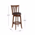 Savana Wood Stool - Image 9