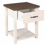 Lancaster Wood Nightstand - Image 9